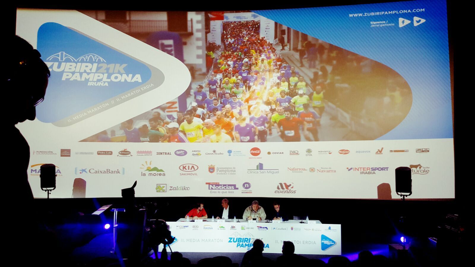 Presentación de la II Media Maratón Zubiri - Pamplona/Iruña 21K Presentación de la II Media Maratón Zubiri - Pamplona/Iruña 21K