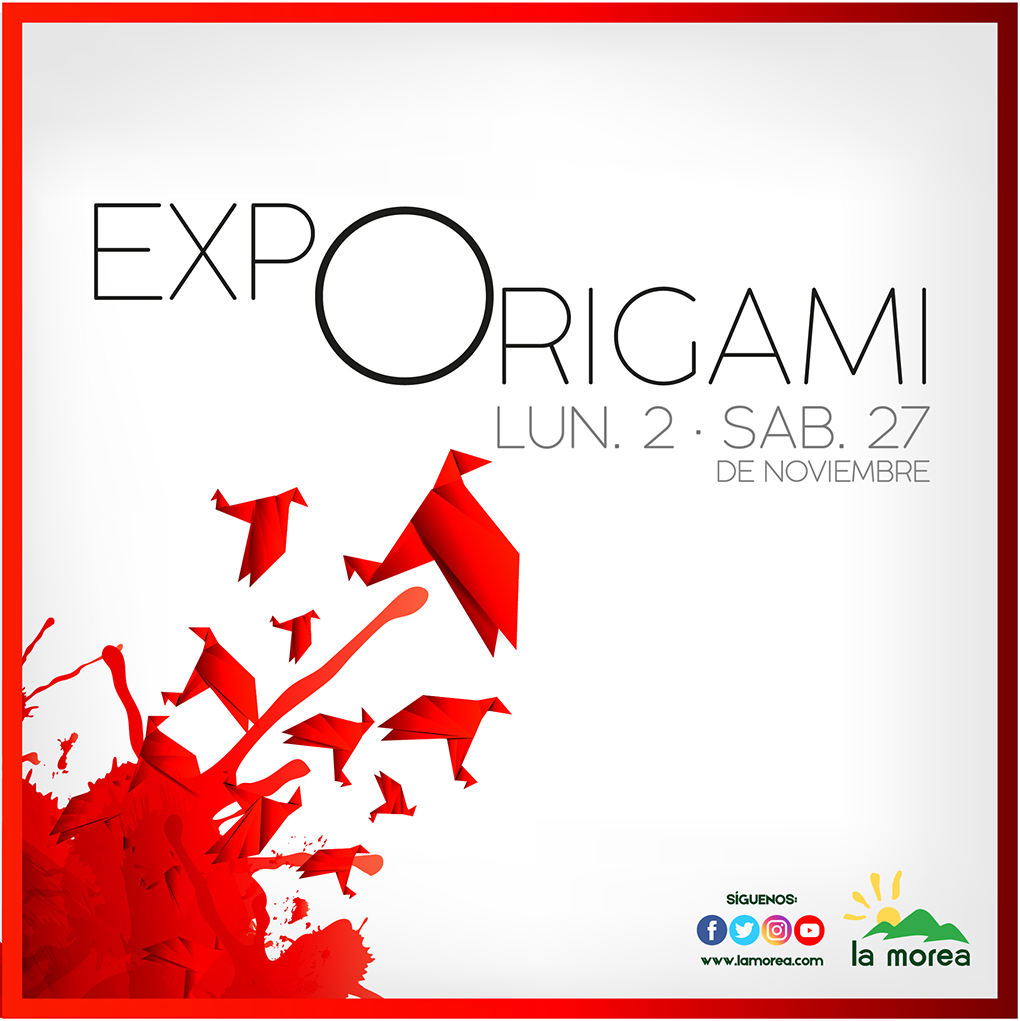 Expo Origami del 2 al 27 de Nov. 3 Expo Origami del 2 al 27 de Nov.