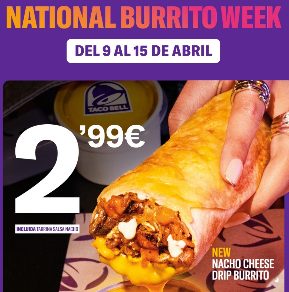 National Burrito Week: ¡Más queso, más sabor! 🌯