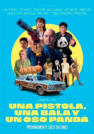 Una pistola, una bala y un oso panda
