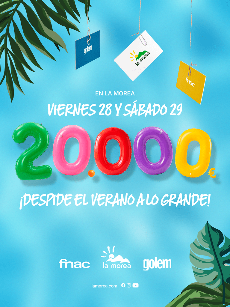 ¡Despide el verano a lo grande en La Morea! 🌞