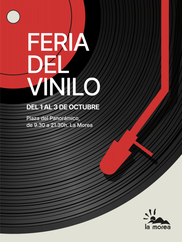 ¡La Feria del Vinilo llega a La Morea! 🌞